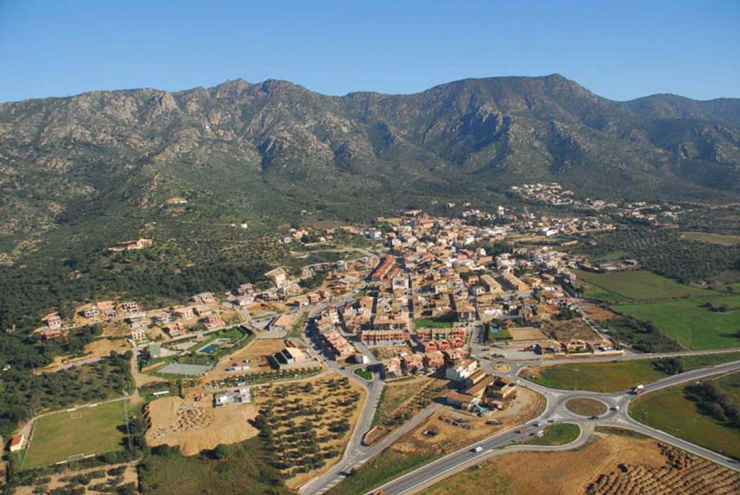 Palau-Saverdera in Katalonien an der Costa Brava
