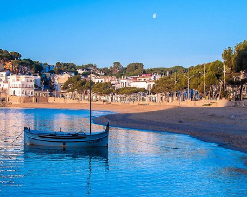 Uralub an der Costa Brava in Llafranc Spanien