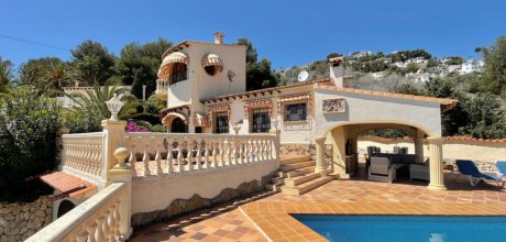BN 410 Maison exclusive pour 5 personnes près de Benissa sur la Costa Blanca avec piscine privée et vue sur mer
