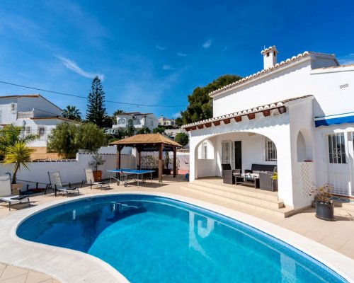 Ferienhaus privater Pool Benissa Costa Blanca