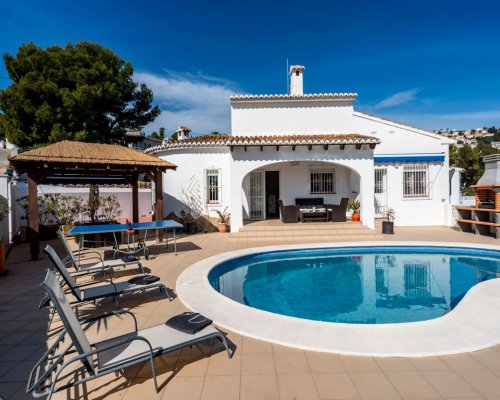 Ferienhaus privater Pool Benissa Costa Blanca