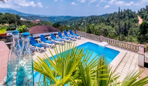 LL 816 Mediterranes Ferienhaus für 8 Personen mit privatem Pool bei Lloret de Mar an der Costa Brava