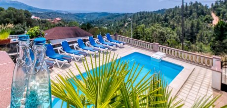 LL 816 Villa de vacances méditerranéenne pour 8 personnes avec piscine privée près de Lloret de Mar Costa Brava