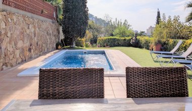 BL 624 Villa para 6 personas con piscina privada en Blanes en la Costa Brava en España