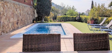 BL 624 Ferienvilla für 6 Personen mit privatem Pool in Blanes an der Costa Brava in Spanien