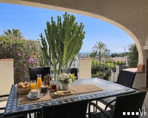 Villa privater Pool Moraira Spanien Costa Blanca