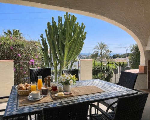 Villa privater Pool Moraira Spanien Costa Blanca