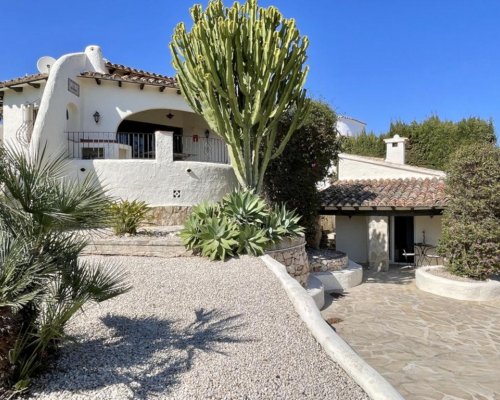Villa privater Pool Moraira Spanien Costa Blanca