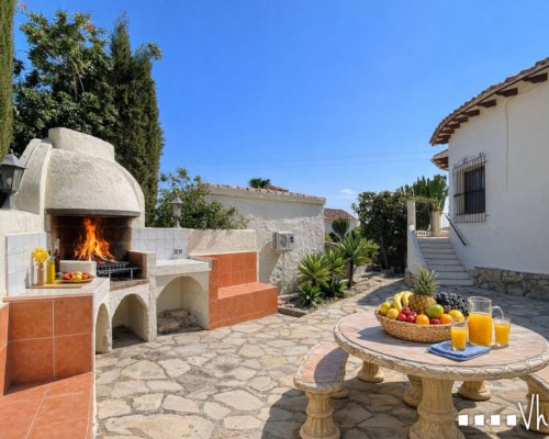 Villa privater Pool Moraira Spanien Costa Blanca