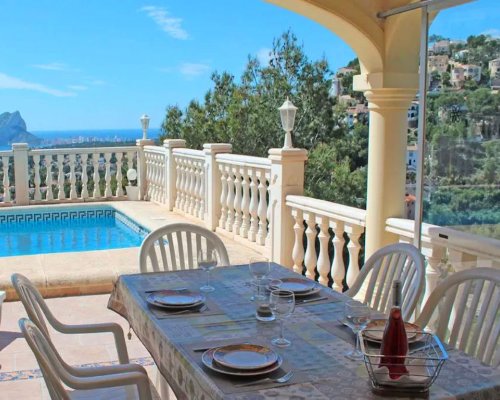 Ferienvilla Moraira Costa Blanca Spanien