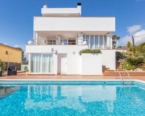 Spanien Ferienhaus privater Pool Costa Brava Blanes