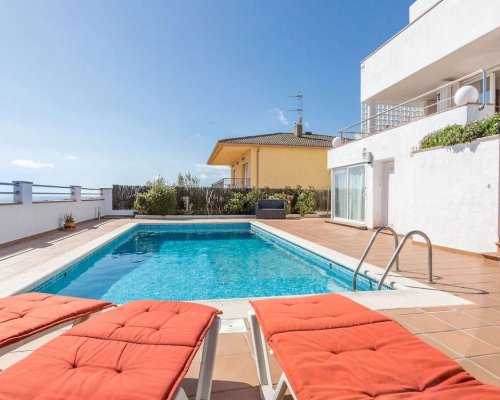 Spanien Ferienhaus privater Pool Costa Brava Blanes
