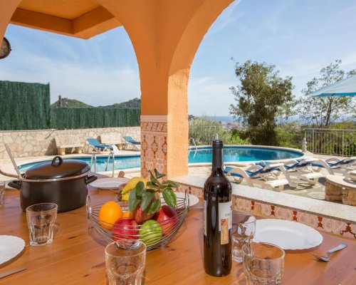 Spanien Costa Brava Blanes Ferienhaus