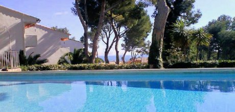 PA 127/8 Appartement pour 7 personnes avec piscine à Llafranc sur la Costa Brava en España