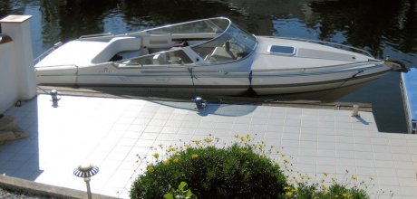 AM 410 Maison pour 4 personnes à Empuriabrava sur la Costa Brava, avec piscine privée et jetée