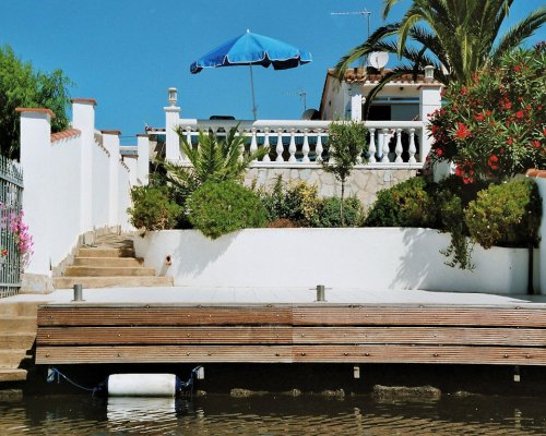 Empuriabrava Ferienhaus am Kanal mit Bootsplatz Costa Brava