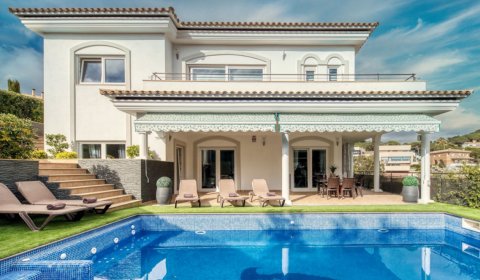 LL 929 Maison exclusive pour 10/12 personnes avec piscine privée à Lloret de Mar, Costa Brava