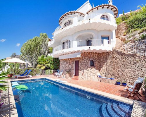 Location Villas Moraira sur la Costa Blanca