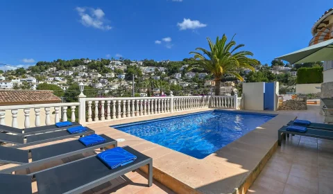 BN 921 Modern Holiday home for 10 persons with private swimming pool in Benissa, Costa Blanca