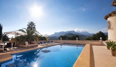 CL 816 Ferienhaus für 8 Personen mit einem privaten Pool in Calpe an der Costa Blanca