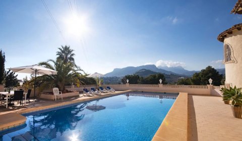CL 816 Holiday home for 8 persons with a private pool in Calpe on the Costa Blanca