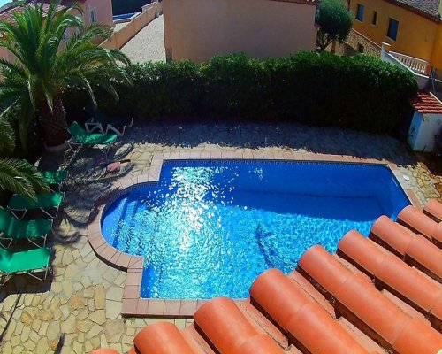 Miami Playa Ferienvilla privater Pool Costa Dorada