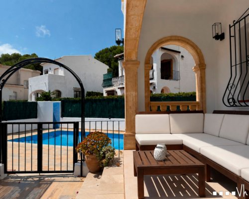 Moraira Costa Blanca strandnahes Ferienhaus mieten