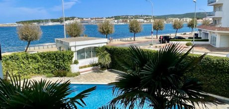 EC 138/1 Holiday apartment for 2/4 persons by the sea with swimming pool and sea views in l'Escala on the Costa Brava 