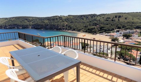 EC 114/9 Apartamento para 7 personas con vistas al mar en l' Escala sur la Costa Brava