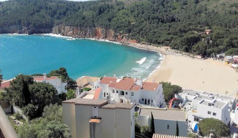 EC 114/9 Apartamento para 7 personas con vistas al mar en l' Escala sur la Costa Brava