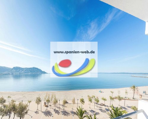 Spanien Costa Brava Ferienwohnung am Strand