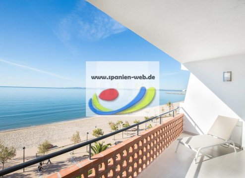 Spanien Costa Brava Ferienwohnung am Strand
