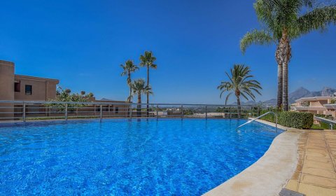 AL 181 Modern apartment for 8 persons with communal pool and sea views near Altea on the Costa Blanca