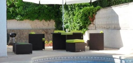 AB 610 Ferienvilla für 6 Personen in Strandnähe mit privatem Pool und Meerblick bei l'Albir an der Costa Blanca