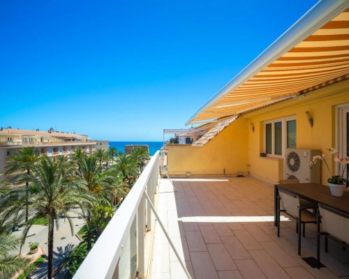 Ferienwohnung Moraira am Strand