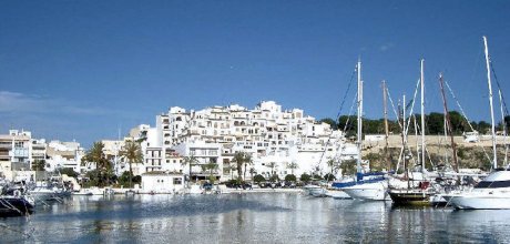 MO 108/2 Exclusivo apartamento para 4 personas con vistas al mar en la zona del puerto de Moraira, en la Costa Blanca