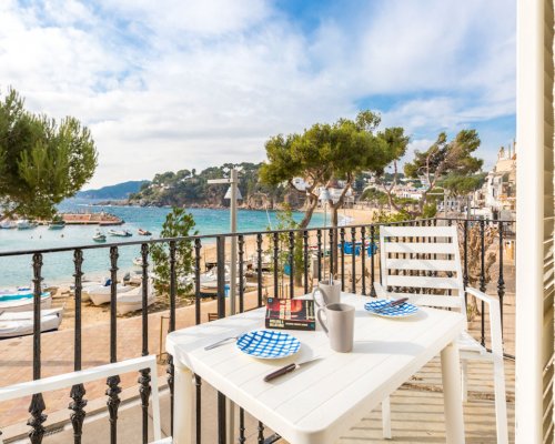 Spanien Ferienwohnung am Strand in Llafranc Costa Brava