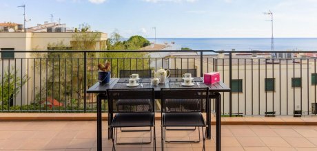 LA 139/3 Penthouse exclusif en bord de mer pour 6 personnes avec vue sur la mer – Llançà, Costa Brava