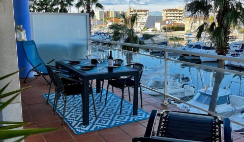 RS 116/2 Appartement de vacances pour 2/4 personnes avec piscine à Roses, Santa Margarita, Costa Brava