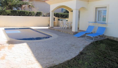 ED 625 Villa moderne pour 6 personnes près de la plage avec piscine privée à Riumar - Delta de l'Èbre sur la Costa Dorada