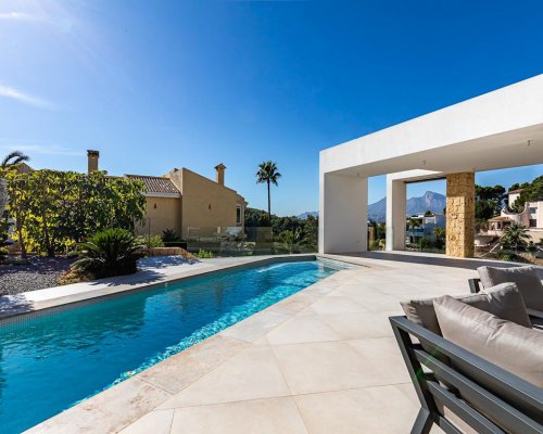Spanien Luxushaus am Golfplatz von Altea