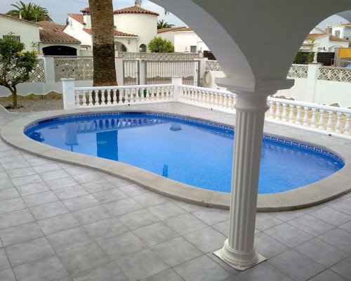 Ferienhaus mit privatem Pool in Empuriabrava