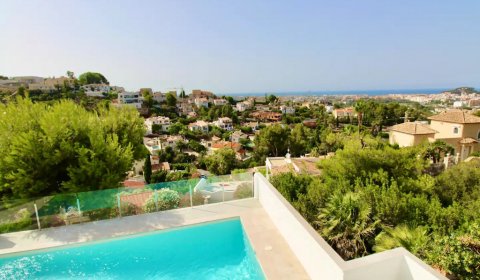 DE 924 Maison de vacances moderne pour 10 personnes avec piscine privée et vue sur la mer près de Dénia sur la Costa Blanca en Espagne