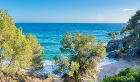 BL 807 Villa moderne pour 8/10 personnes avec piscine privée et vue sur la mer près de Blanes sur la Costa Brava
