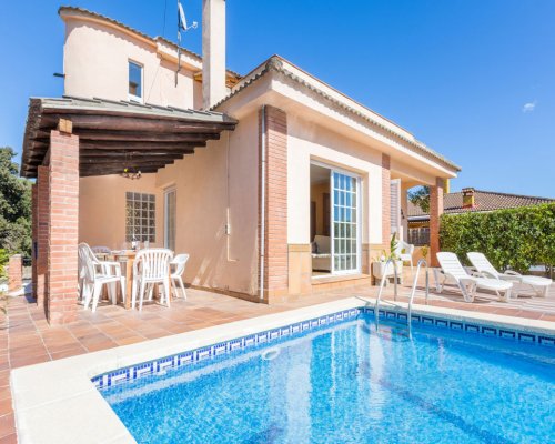 Spanien Ferienhaus in Blanes privater Pool