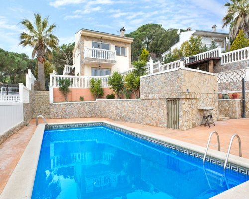Ferienhaus Costa Brava privater Pool mieten