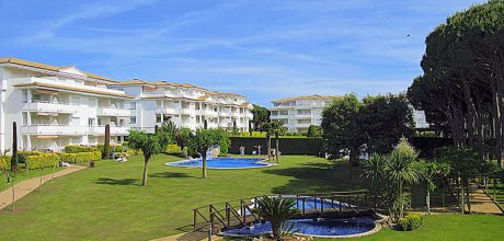 PP 130/2 Apartamento para 6 personas con piscina en la Playa de Pals Costa Brava