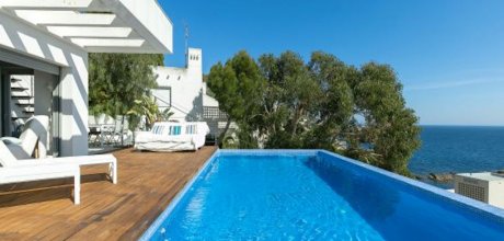 RS 819 Casa exclusiva para 8 personas junto al mar con piscina privada y vistas panorámicas en Rosas en la Costa Brava