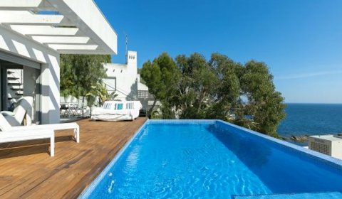 RS 819 Casa exclusiva para 8 personas junto al mar con piscina privada y vistas panorámicas en Rosas en la Costa Brava