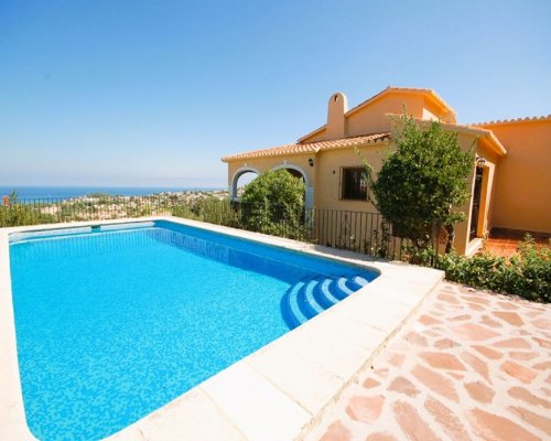 Costa Blanca Ferienhaus Denia privater Pool mieten